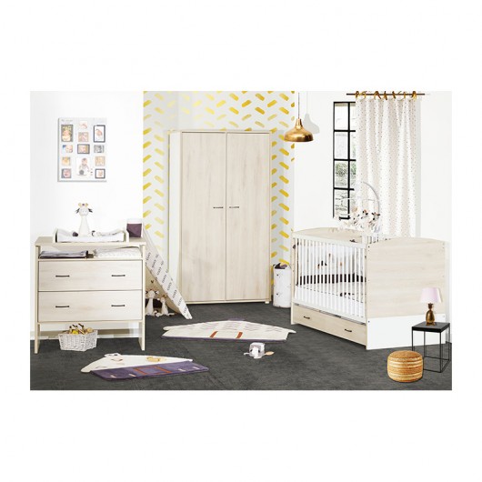 Chambre Complete Sauthon Vintage Hetre Cendre Sauthon Cabriole Bebe