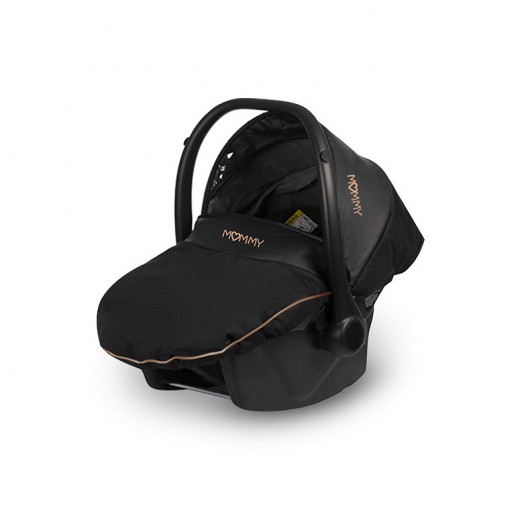 Poussette 3 en 1 Mommy - nacelle - coque Glossy Rose Gold