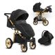 Poussette 3 en 1 Mommy - nacelle - coque Glossy Gold