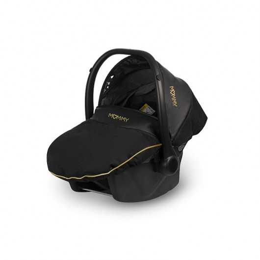 Poussette 3 en 1 Mommy - nacelle - coque Glossy Gold