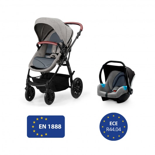 Poussette 3 en 1 Kinderkraft XMoov Black 2020