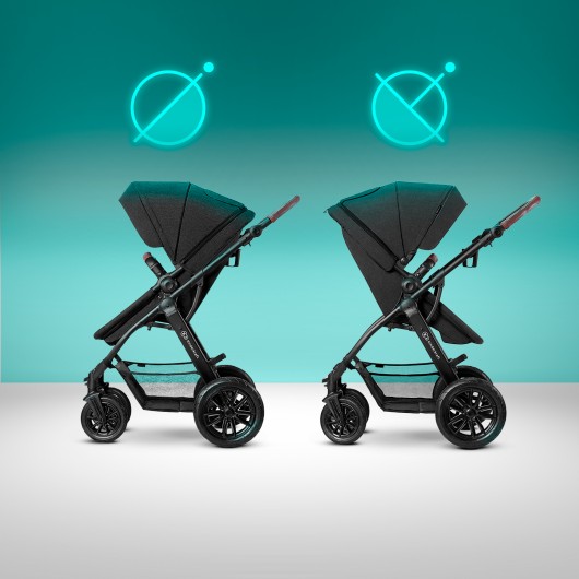 Poussette 3 en 1 Kinderkraft XMoov Black 2020