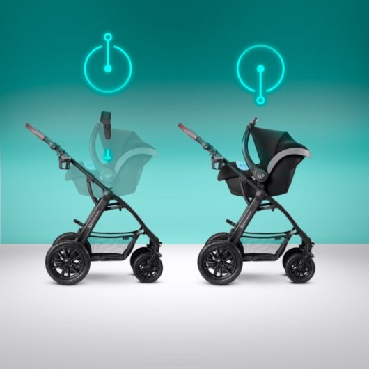 Poussette 3 en 1 Kinderkraft XMoov Denim 2020