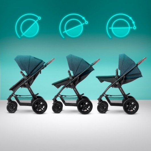 Poussette 3 en 1 Kinderkraft XMoov Denim 2020