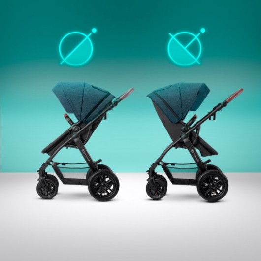 Poussette 3 en 1 Kinderkraft XMoov Denim 2020