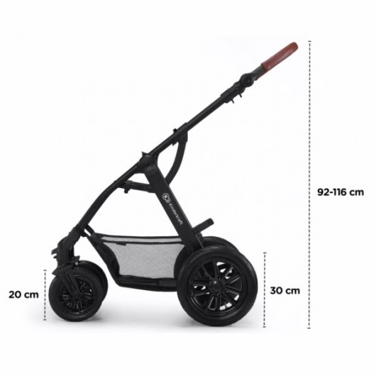 Poussette 3 en 1 Kinderkraft XMoov Denim 2020