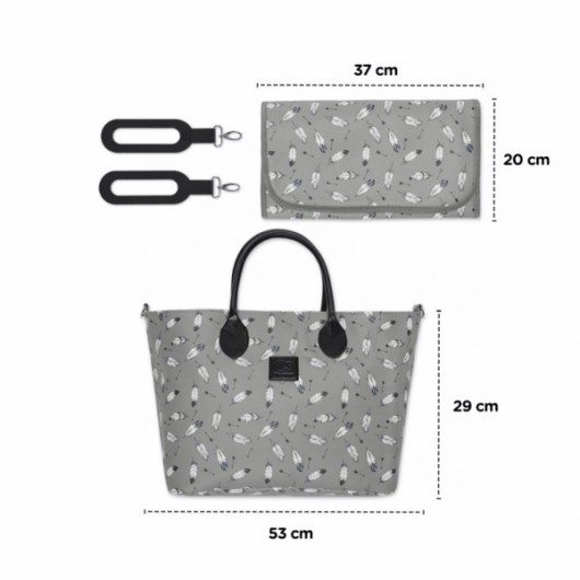Poussette 3 en 1 Kinderkraft XMoov Denim 2020