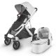 Poussette combinée Uppababy Vista V2 Bryce White/Alu