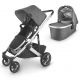 Poussette combinée Uppababy Cruz V2 Jordan Gris/Alu - Nacelle