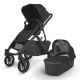 Poussette combinée Uppababy Vista V2 Jake Noir/Carbone