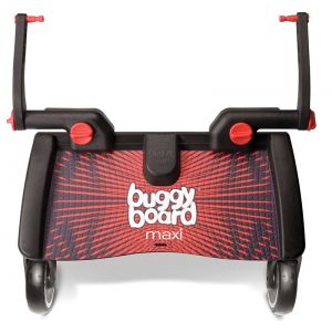 Planche de poussette Lascal BuggyBoard Maxi Noir/Rouge