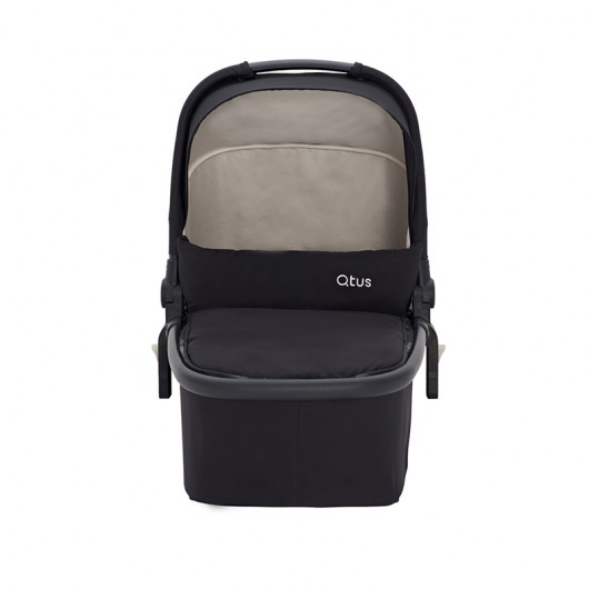 Poussette combinée Qtus Spider - Nacelle Noir