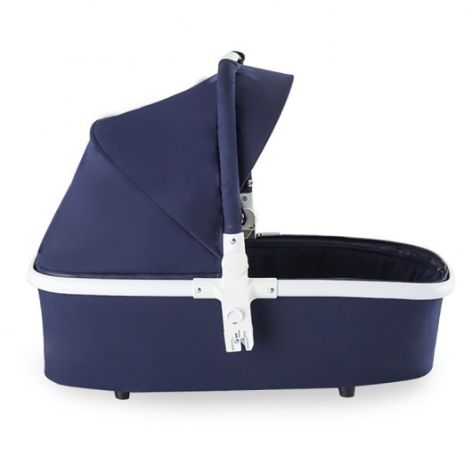 Poussette combinée Qtus Spider Bleu/Noir - Nacelle Noir