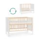 Lit en bois évolutif Kinderkraft Mia White