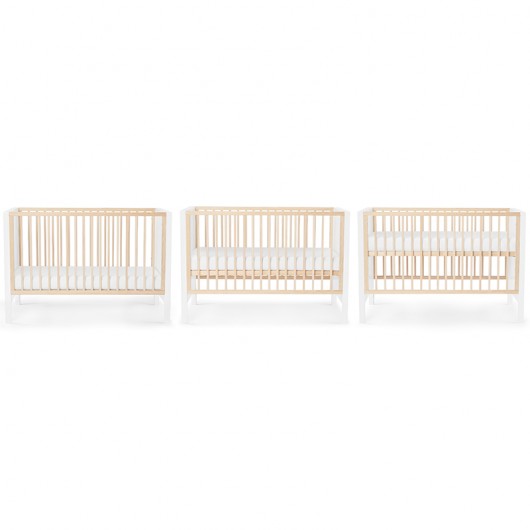 Lit évolutif Kinderkraft Mia en bois White
