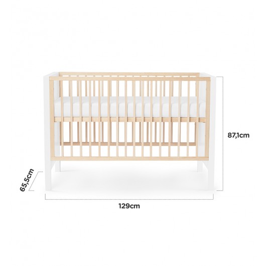 Lit évolutif Kinderkraft Mia en bois White