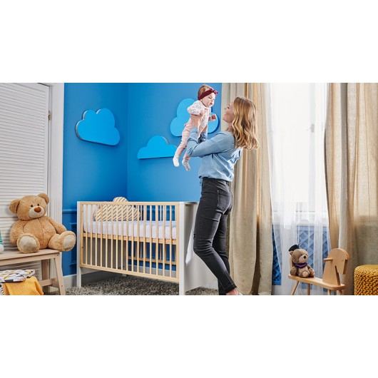 Lit évolutif Kinderkraft Mia en bois White