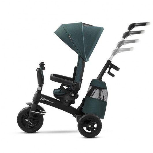 Tricycle Kinderkraft Easytwist Midnight Green