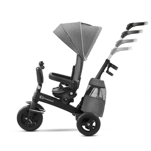 Tricycle Kinderkraft Easytwist Platinum Grey