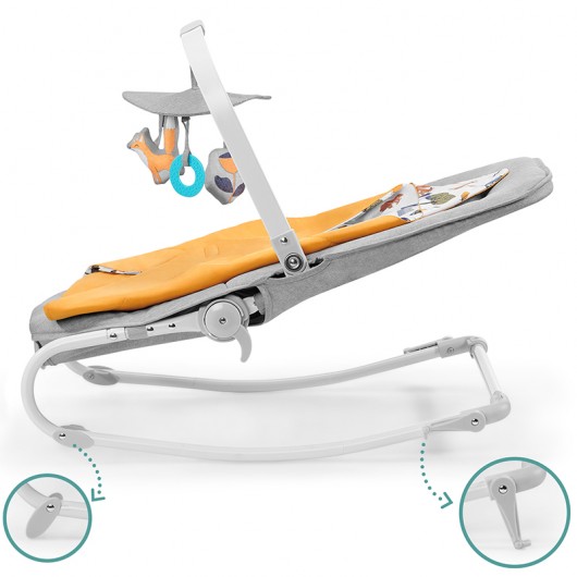 Transat Kinderkraft Felio Forest Yellow 2020