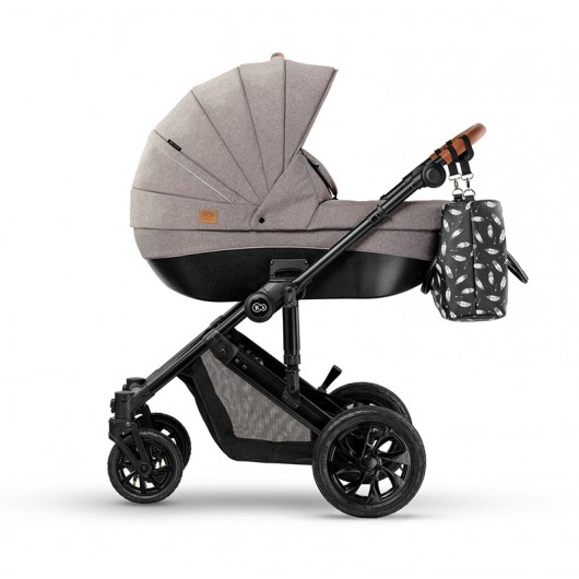 Poussette combinée Kinderkraft Prime 2020 Beige