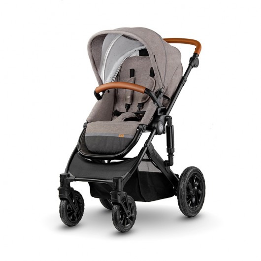 Poussette 3 en 1 Kinderkraft Prime 2020 Beige