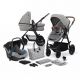 Poussette 3 en 1 Kinderkraft XMoov Grey 2020