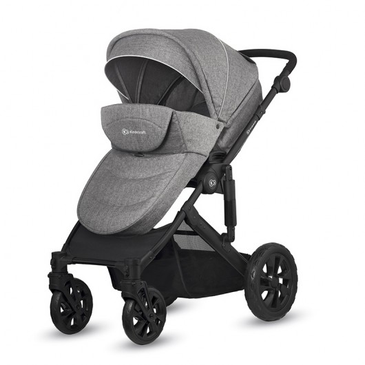 Poussette combinée Kinderkraft Prime Lite Grey