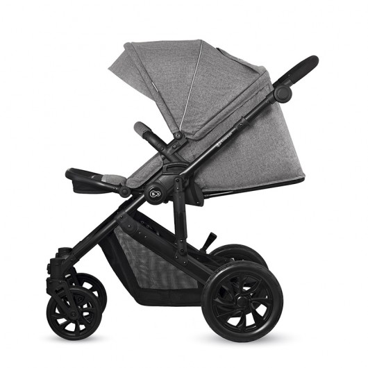 Poussette combinée Kinderkraft Prime Lite Grey