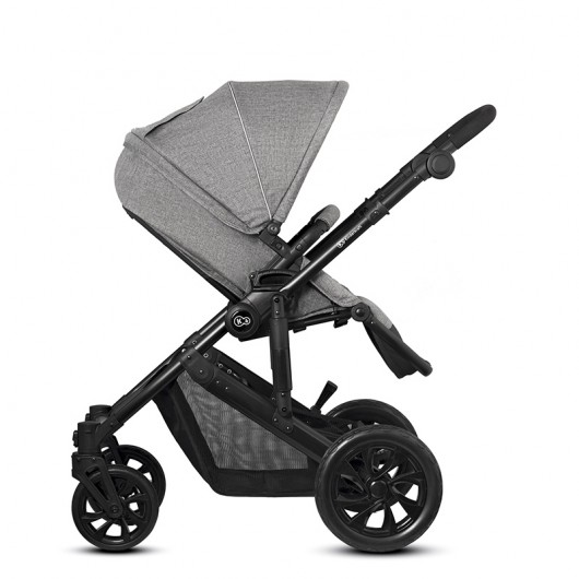 Poussette combinée Kinderkraft Prime Lite Grey