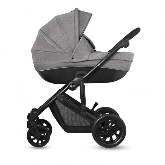 Poussette combinée Kinderkraft Prime Lite Grey