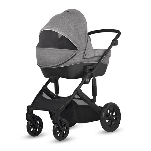 Poussette combinée Kinderkraft Prime Lite Grey