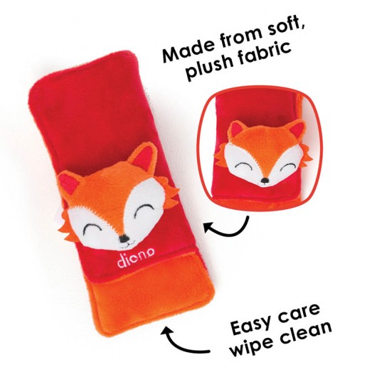 Accessoires De Voyage Bebe Diono Pas Cher Protege Ceinture Jouet Diono Renard