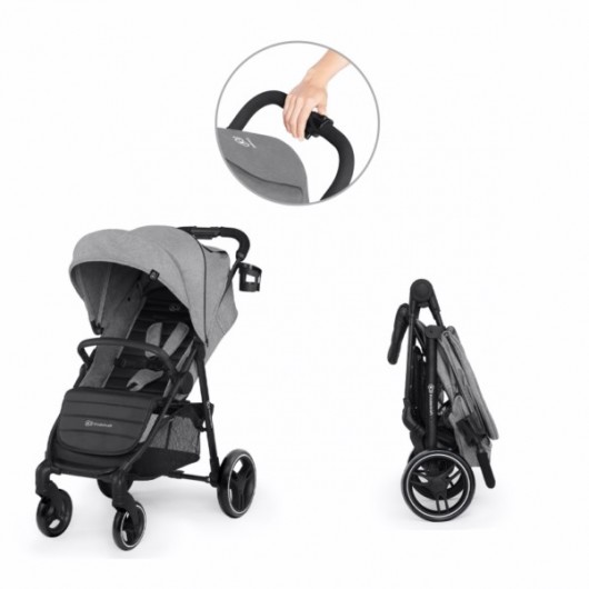 Poussette Kinderkraft Grande City Grey