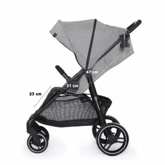 Poussette Kinderkraft Grande City Black
