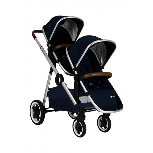 Second siège pour poussette Qtus DuetPro Bleu