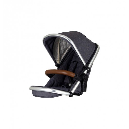Second siège pour poussette Qtus DuetPro Gris foncé
