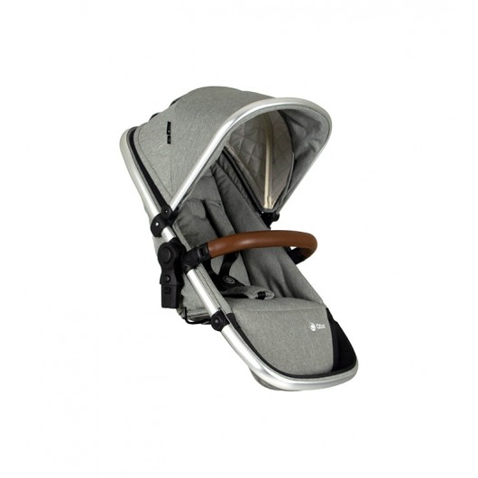 Second siège pour poussette Qtus DuetPro Gris clair