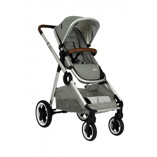 Poussette Qtus DuetPro Gris clair