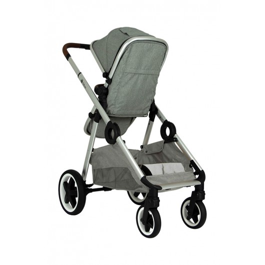 Poussette Qtus DuetPro Gris clair