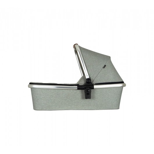 Poussette combinée Qtus DuetPro Gris clair + nacelle