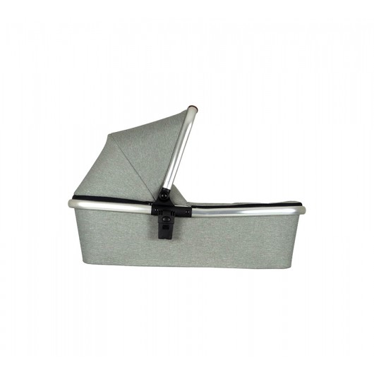 Poussette combinée Qtus DuetPro Gris clair + nacelle