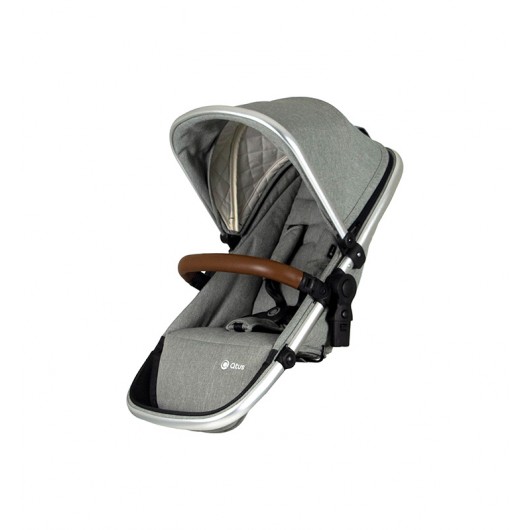 Second siège pour poussette Qtus DuetPro Gris clair