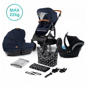 Poussette 3 en 1 Kinderkraft Prime 2020 Deep Navy