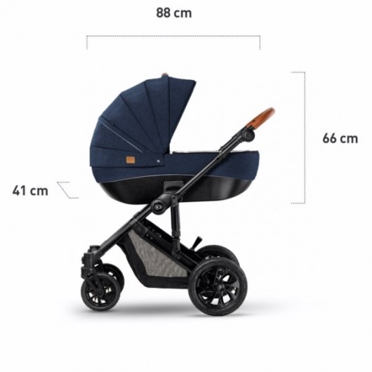 Poussette 3 en 1 Kinderkraft Prime 2020 Deep Navy