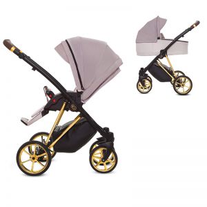 Poussette combinée Musse - Nacelle Ultra Pastel