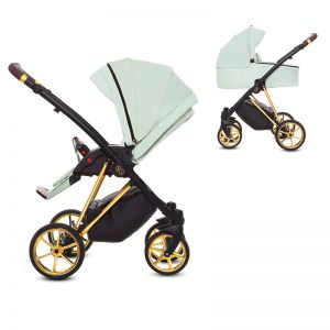 Poussette combinée Musse - Nacelle Ultra Mint