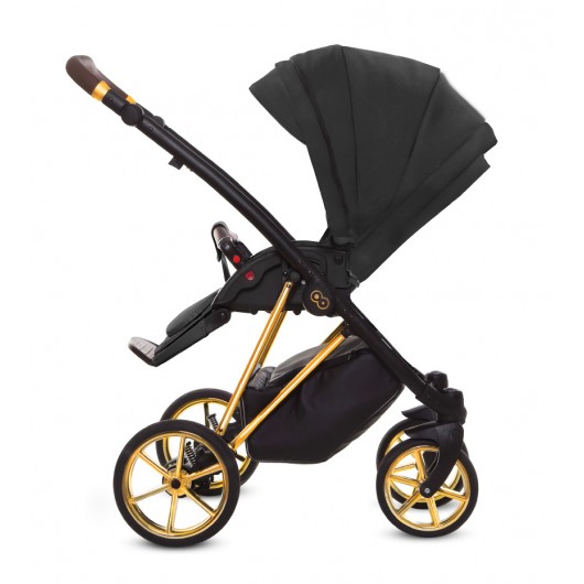 Poussette 3 en 1 Musse - Nacelle - Coque Ultra Black