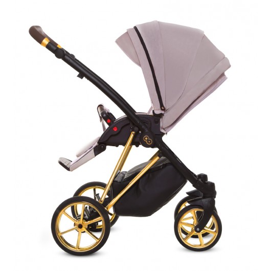 Poussette 3 en 1 Musse - Nacelle - Coque Ultra Pastel