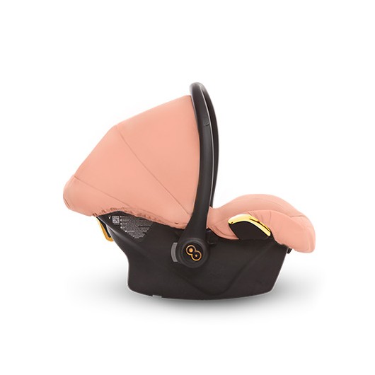 Poussette 3 en 1 Musse - Nacelle - Coque Ultra Apricot